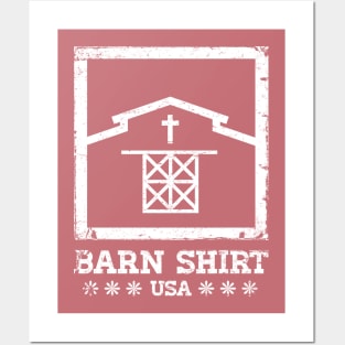 Barn Shirt USA Logo Posters and Art